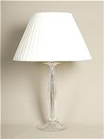 ALEXANDERS 38CM CRYSTAL FLUTE LAMP SCONCE CANDLESTICK LAMP